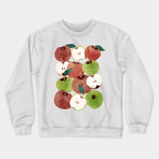 Apple pattern Crewneck Sweatshirt